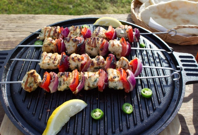 Homemade Chicken Kebabs Perfect for the BBQ or under the grill!
