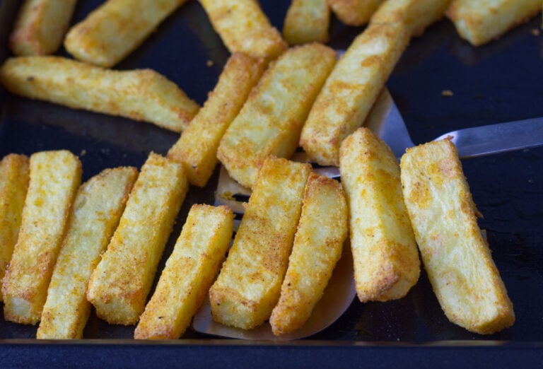 Homemade Crispy Oven Chips Tales From The Kitchen Shed