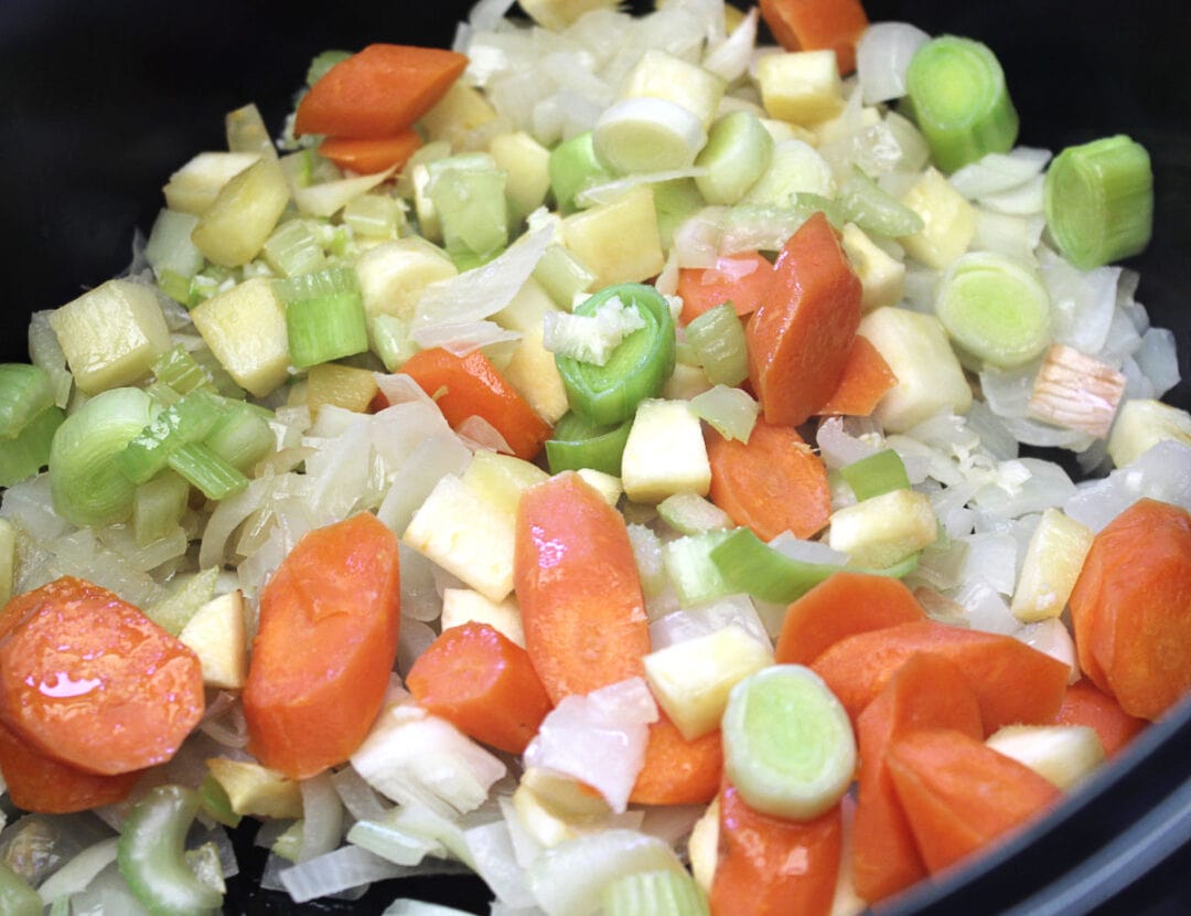 Slow Cooker Vegetable Cassoulet Vegan Bean Stew Tales From The