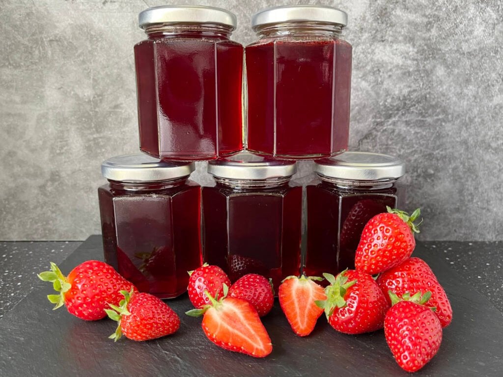 Homemade Strawberry Jelly & Strawberry Glaze Tales From The Kitchen Shed