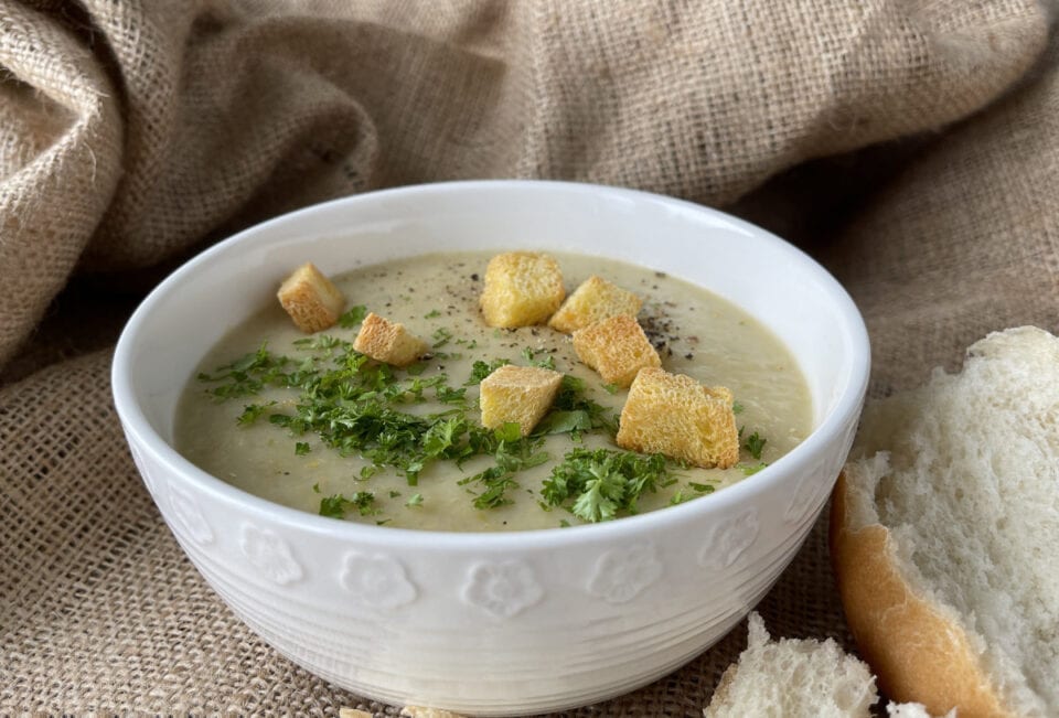 Slow Cooker Leek and Potato Soup Tales From The Kitchen Shed