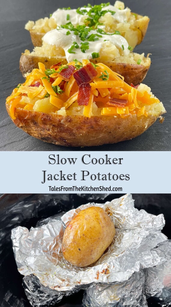 Slow Cooker Jacket Potatoes Tales From The Kitchen Shed