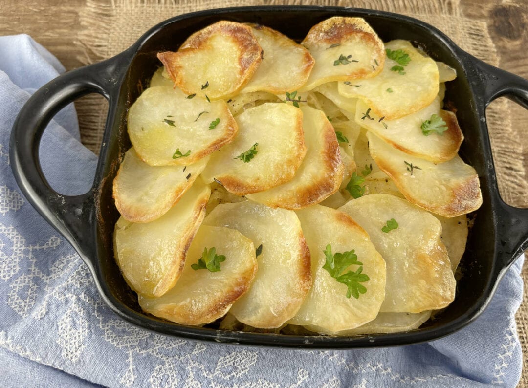 French Boulangère Potatoes (Potato and Onion Bake) Tales From The