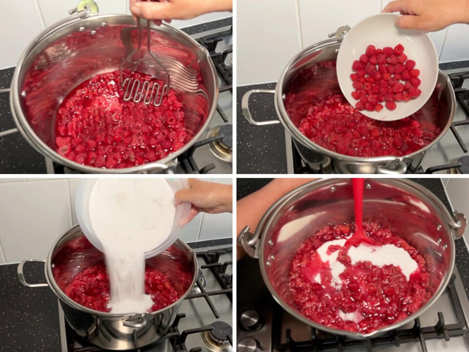 Homemade Raspberry Jam With Pectin - Tales From The Kitchen Shed